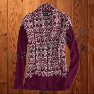 Retro AE Fair Isle Blanket Cardigan